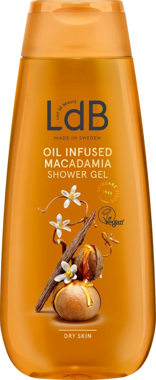 LdB Oil-Infused Macadamia Shower Gel 250 ml