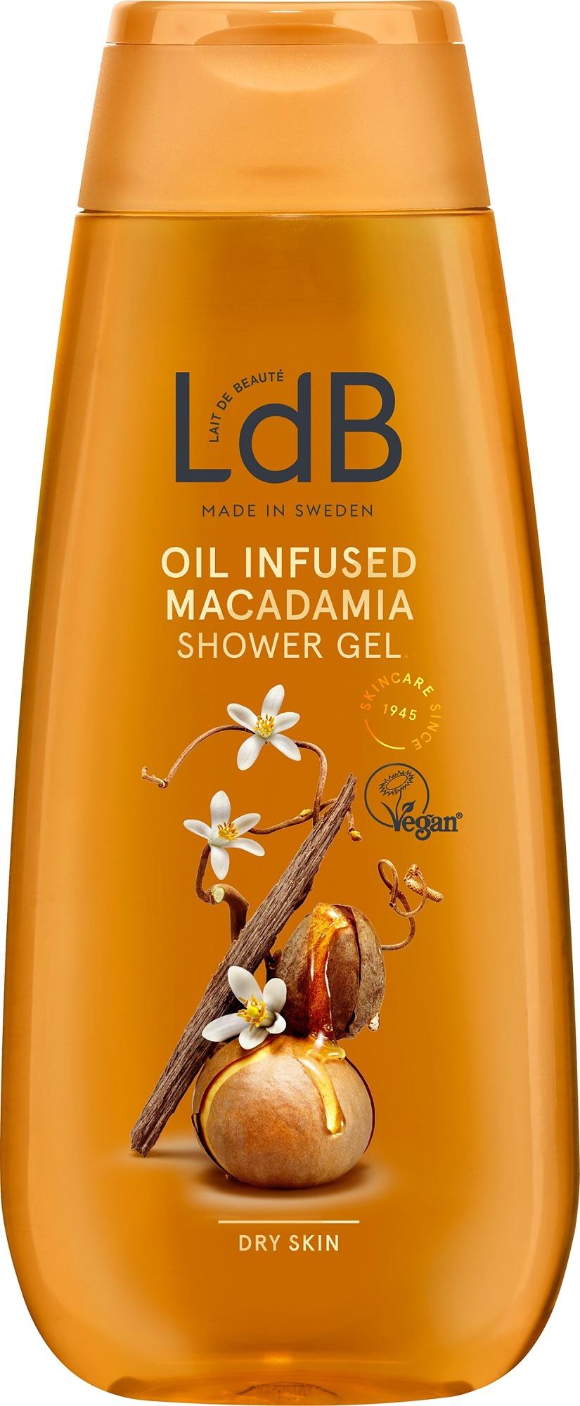 LdB Oil-Infused Macadamia Shower Gel 250 ml