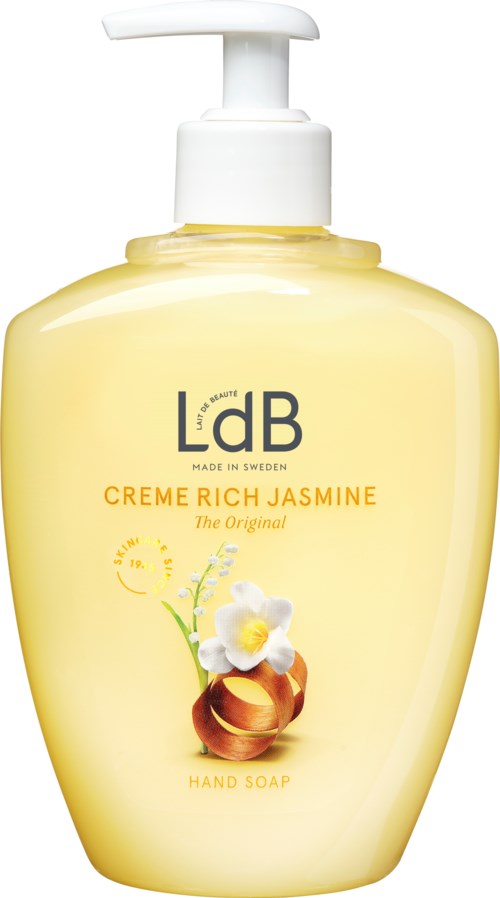 LdB Creme Rich Jasmine Tvål 500 ml
