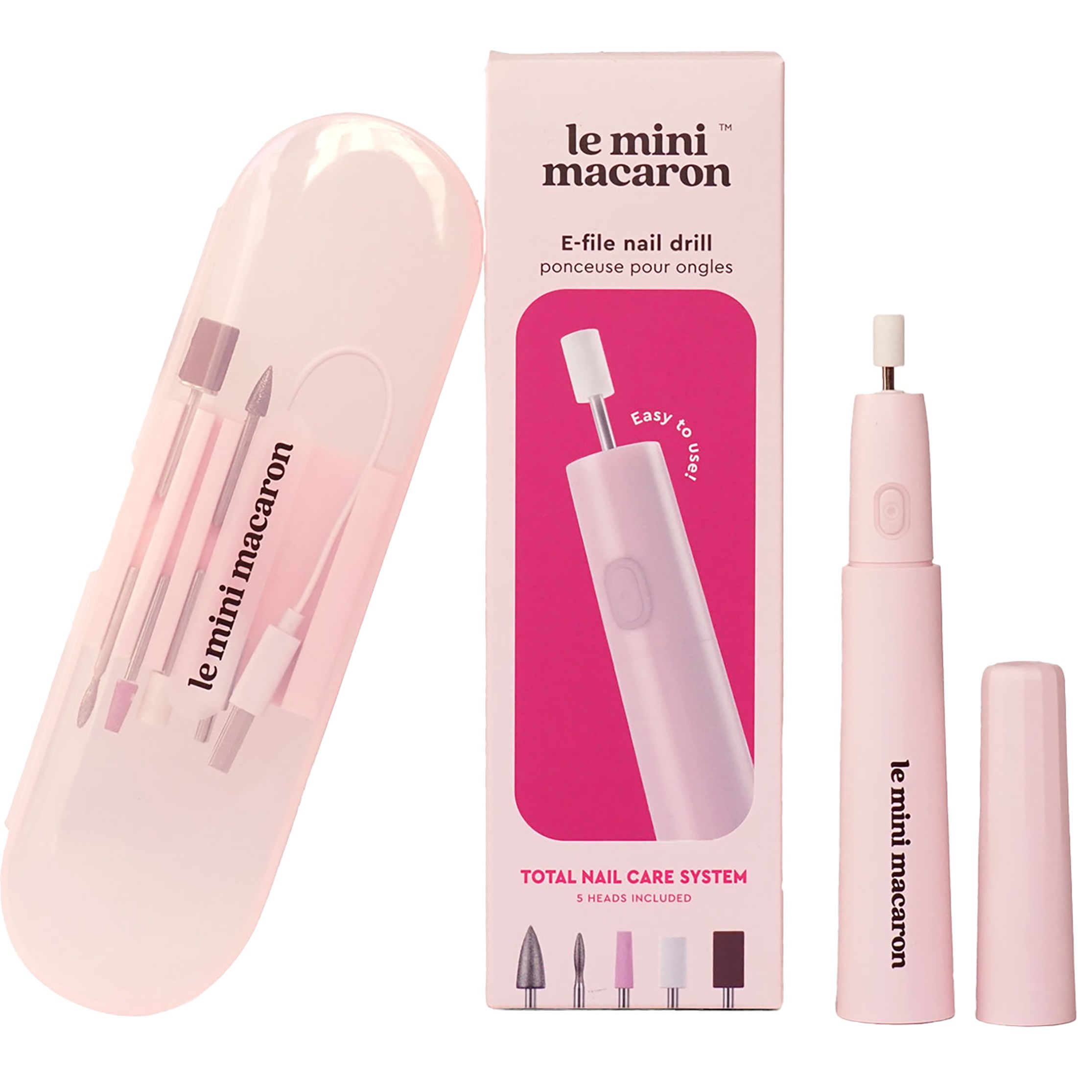 Le Mini Macaron E-File Nail Drill Cordless electric nail file billede