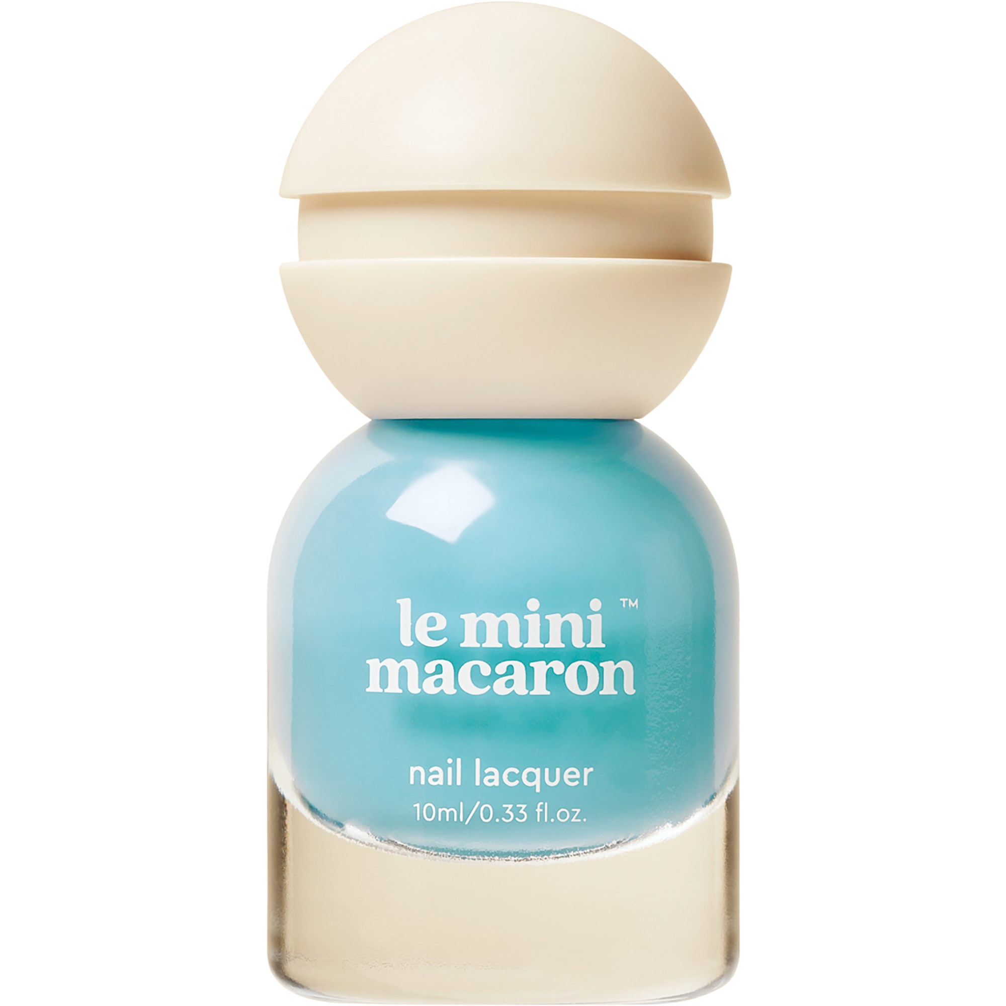 Le Mini Macaron Le Sweet Nail Polish Blue Vanilla billede