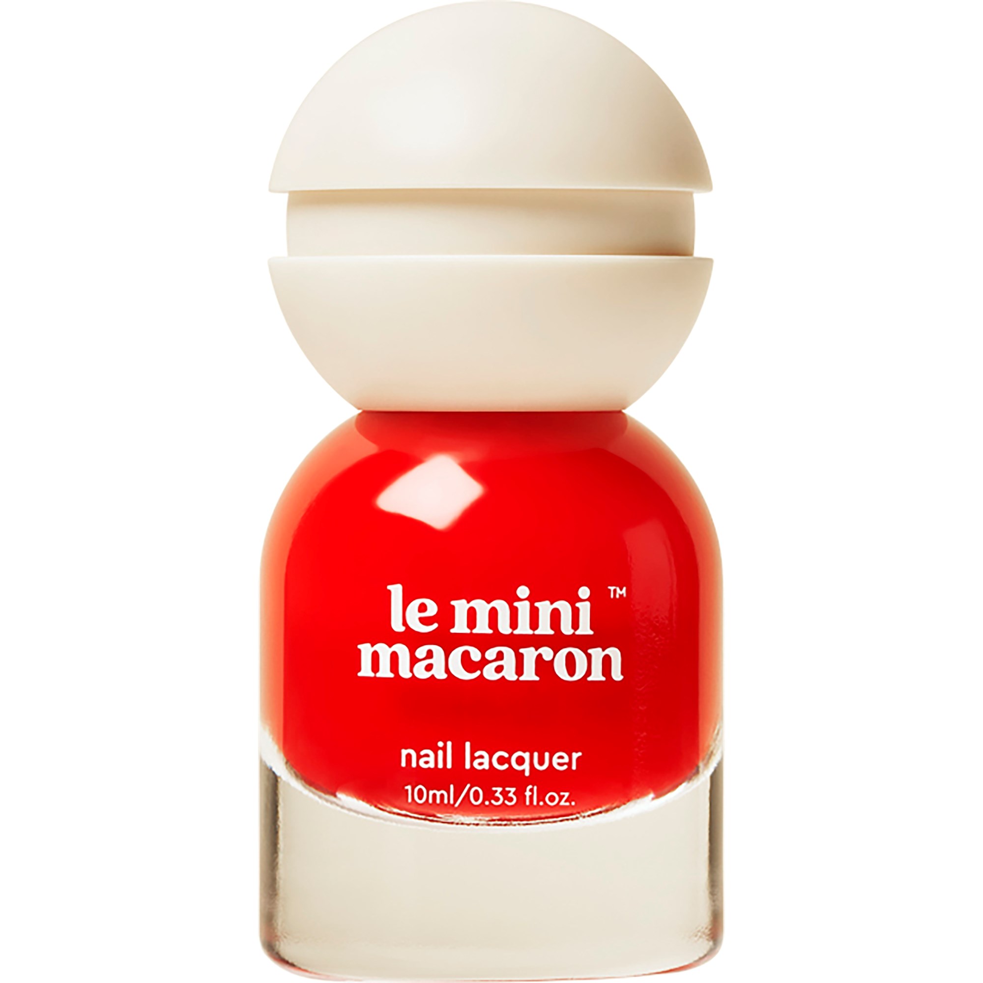 Le Mini Macaron Le Sweet Nail Polish Cherry Red billede