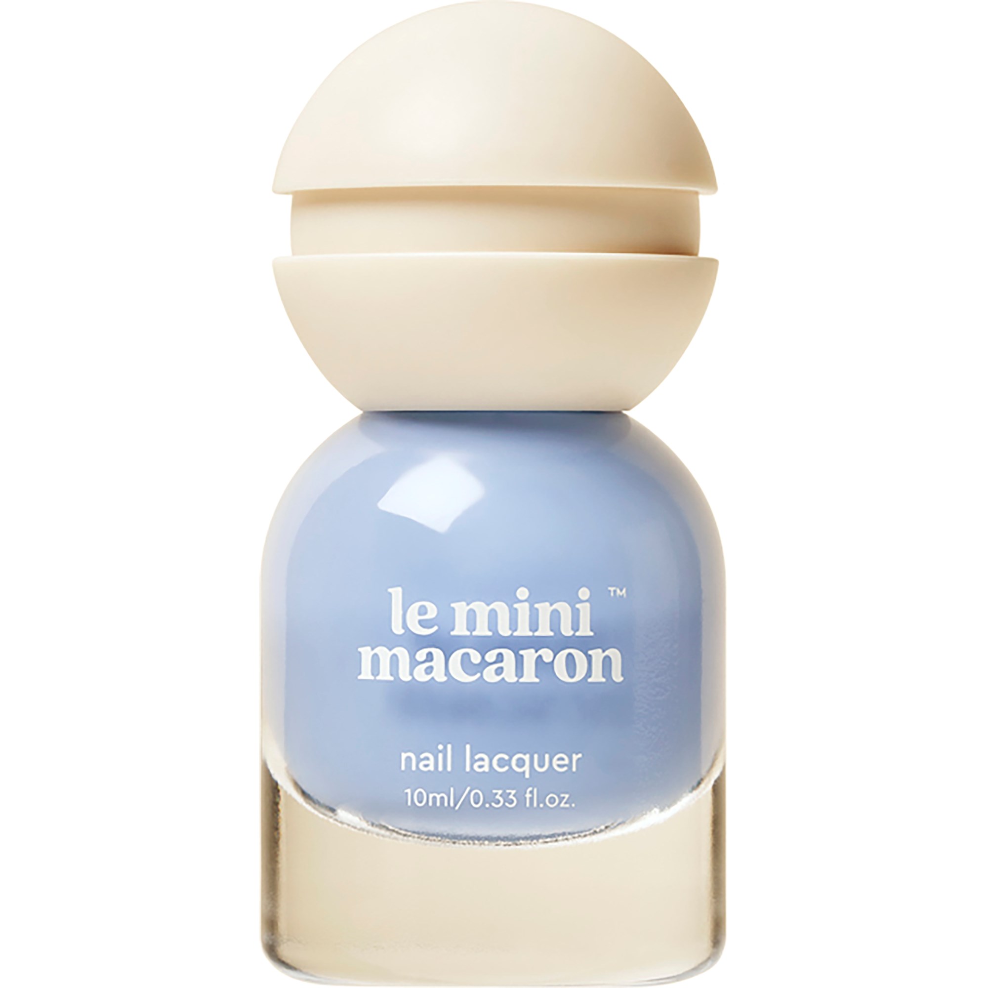 Le Mini Macaron Le Sweet Nail Polish Fleur Bleue billede