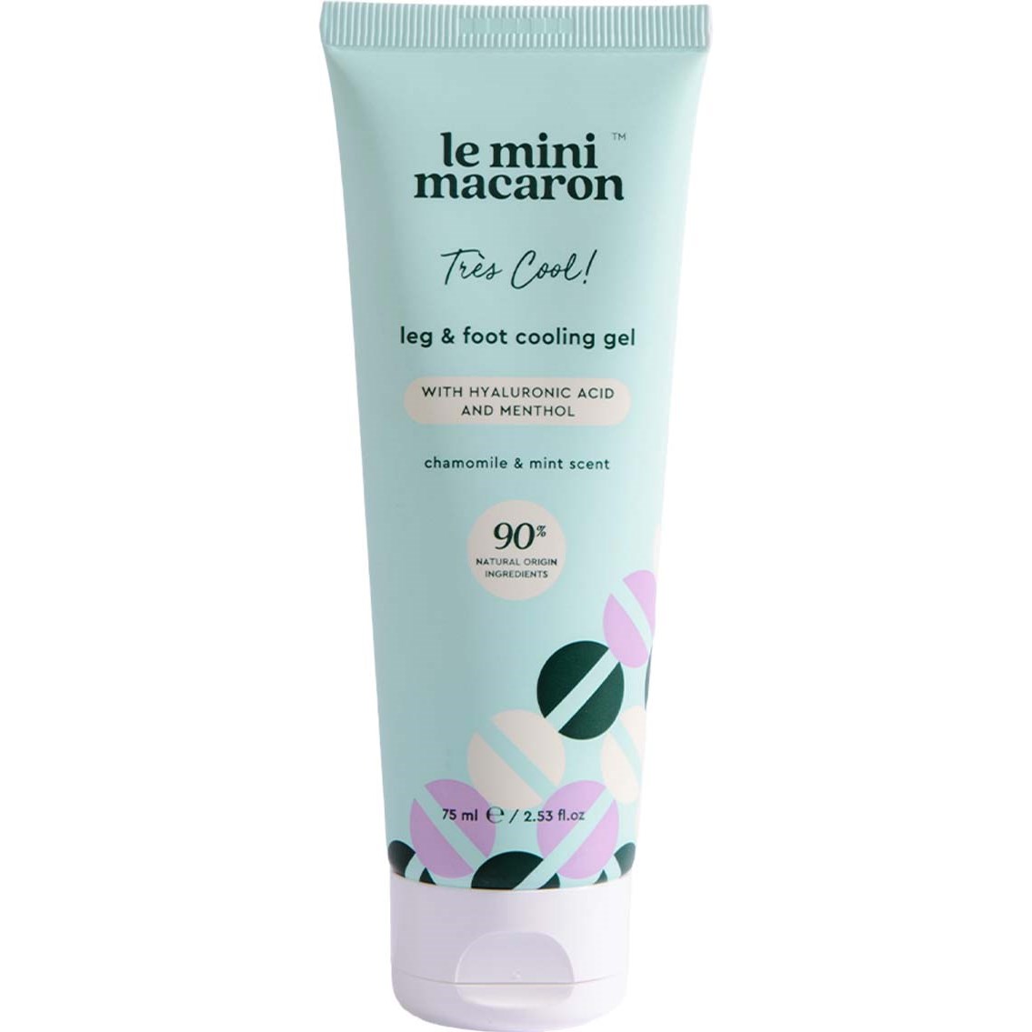 Le Mini Macaron Leg & Foot Cooling Gel Très Cool 75 ml billede