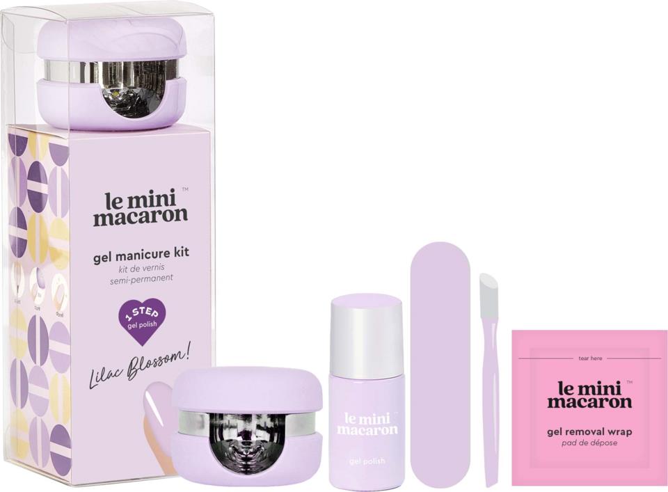 Le Mini Macaron Manicure Kit Lilac Blossom
