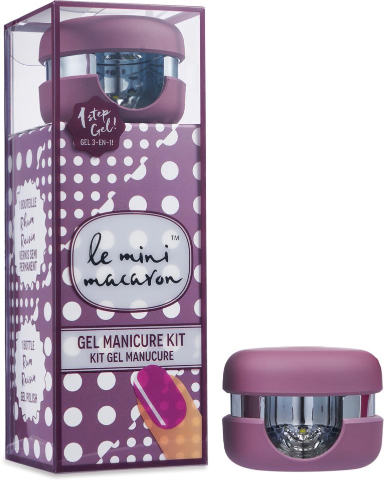 Le Mini Macaron Manicure Kit Rum Raisin