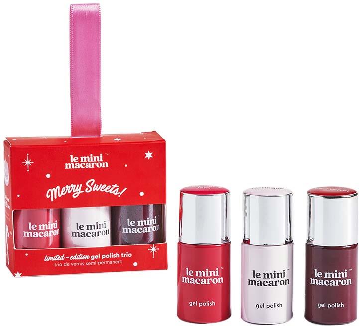 Le Mini Macaron Merry Sweets Gel Polish Trio