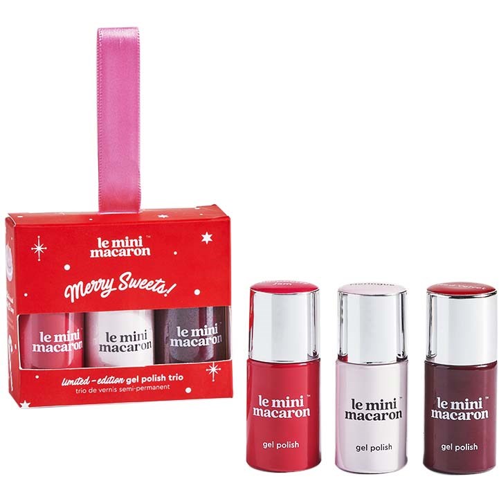 Le Mini Macaron Merry Sweets Gel Polish Trio Le Mini Macaron Merry Sweets Gel Polish Trio