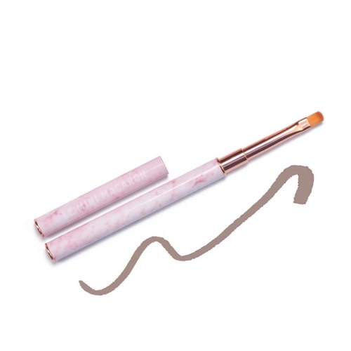 Le Mini Macaron Nail Accessory Le Round Perfecting/Clean-Up Brush