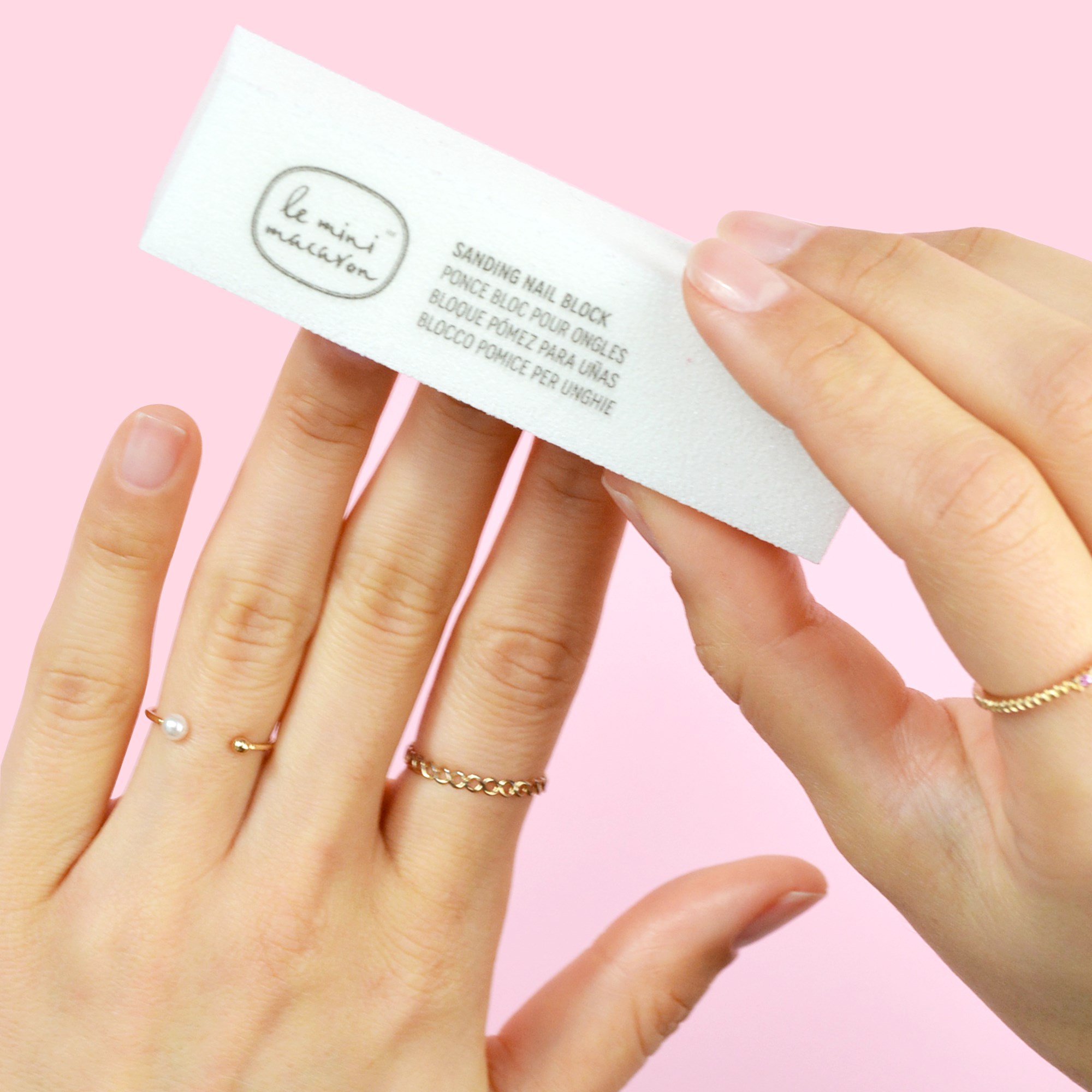 Alternativ bild 1 för Le Mini Macaron Gel Sanding Block