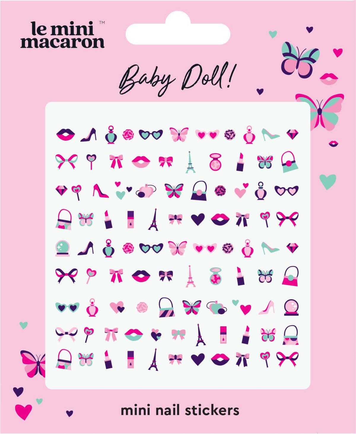 Le Mini Macaron Nail Art Stickers Baby Doll