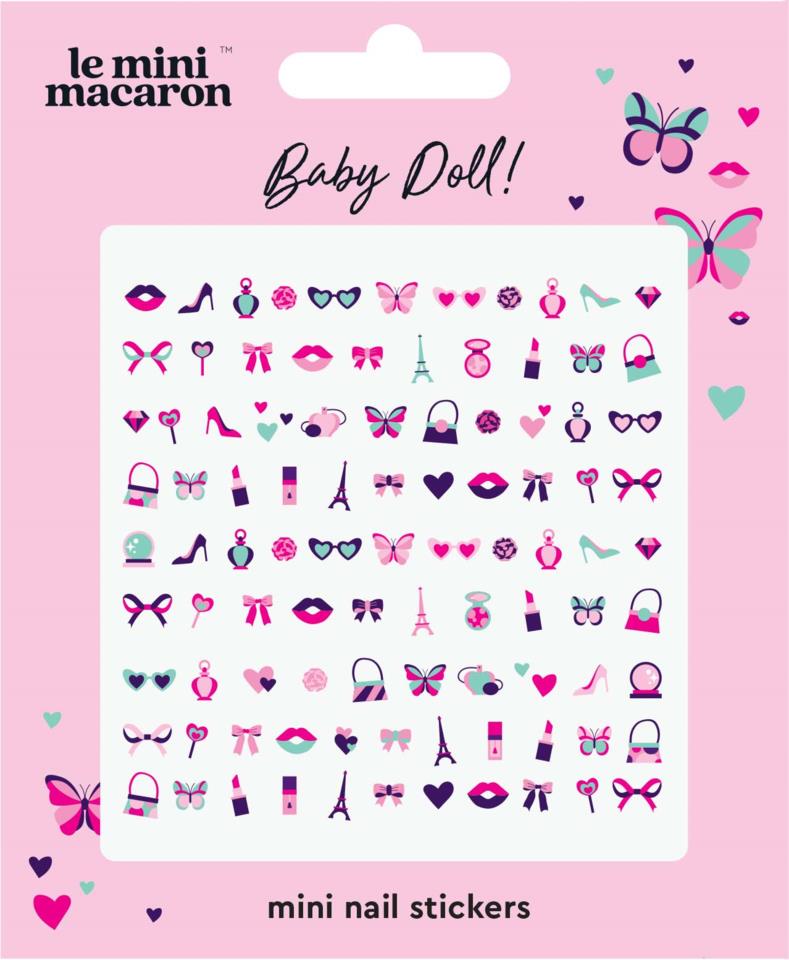Le Mini Macaron Nail Art Stickers Baby Doll  