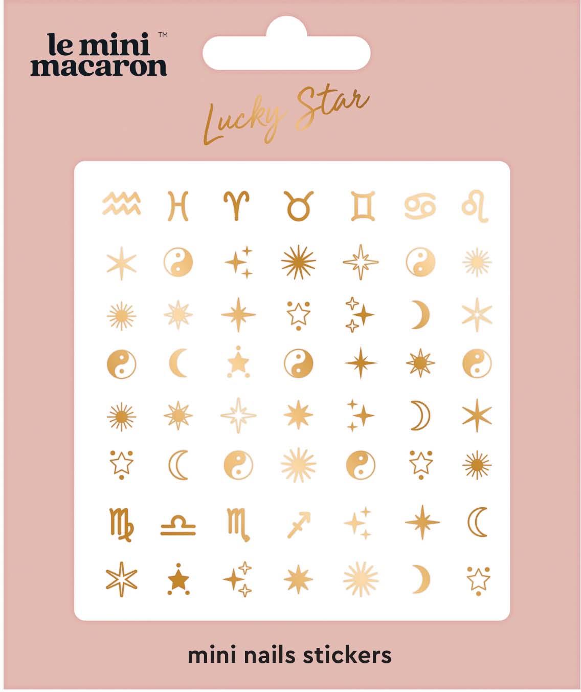 Le Mini Macaron Nail Art Stickers Lucky Star