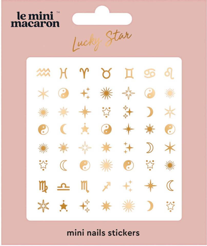 Le Mini Macaron Nail Art Stickers Lucky Star  