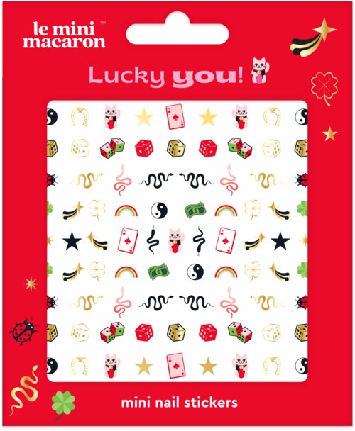 Le Mini Macaron Nail Art Stickers Lucky You