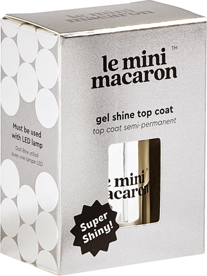Le Mini Macaron Single Gel Polish 3xShine Topcoat