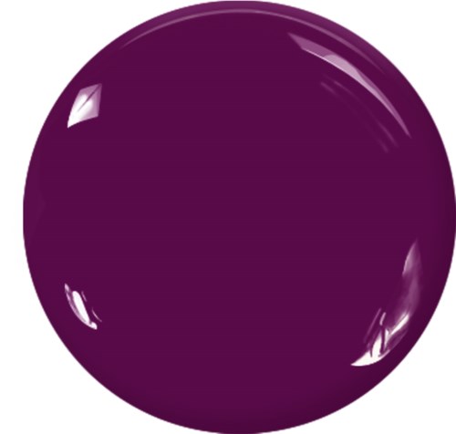 A large, shiny purple sphere with reflections on its surface.
