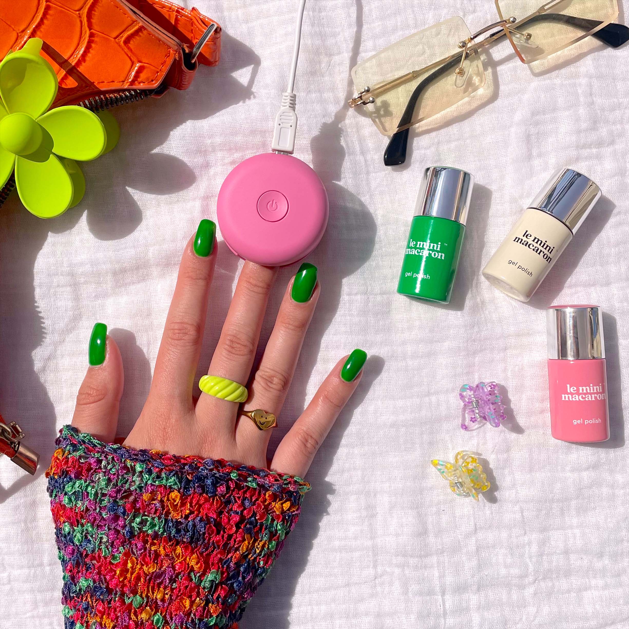 Le Mini Macaron Single Gel Polish Ever Green