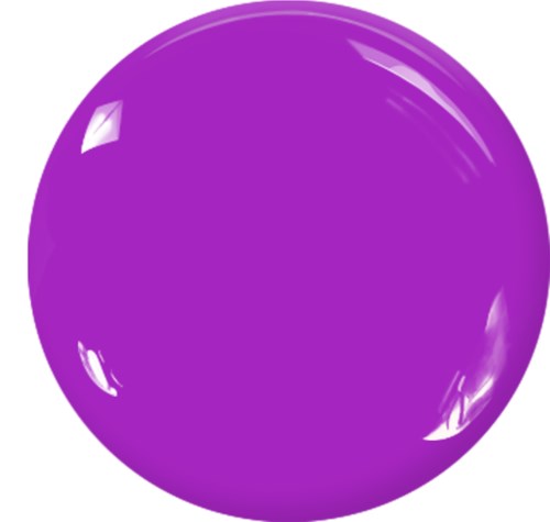 A shiny purple sphere with reflections, smooth and bright surface.