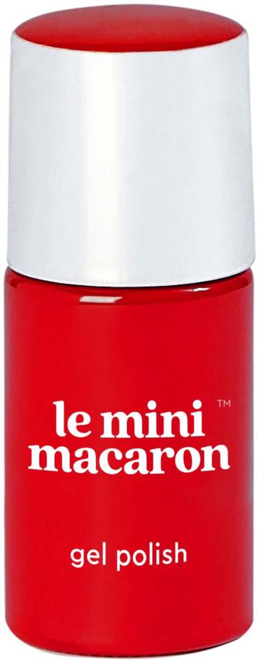 Le Mini Macaron Single Gel Polish Rouge Coquelicot 8,5 ml