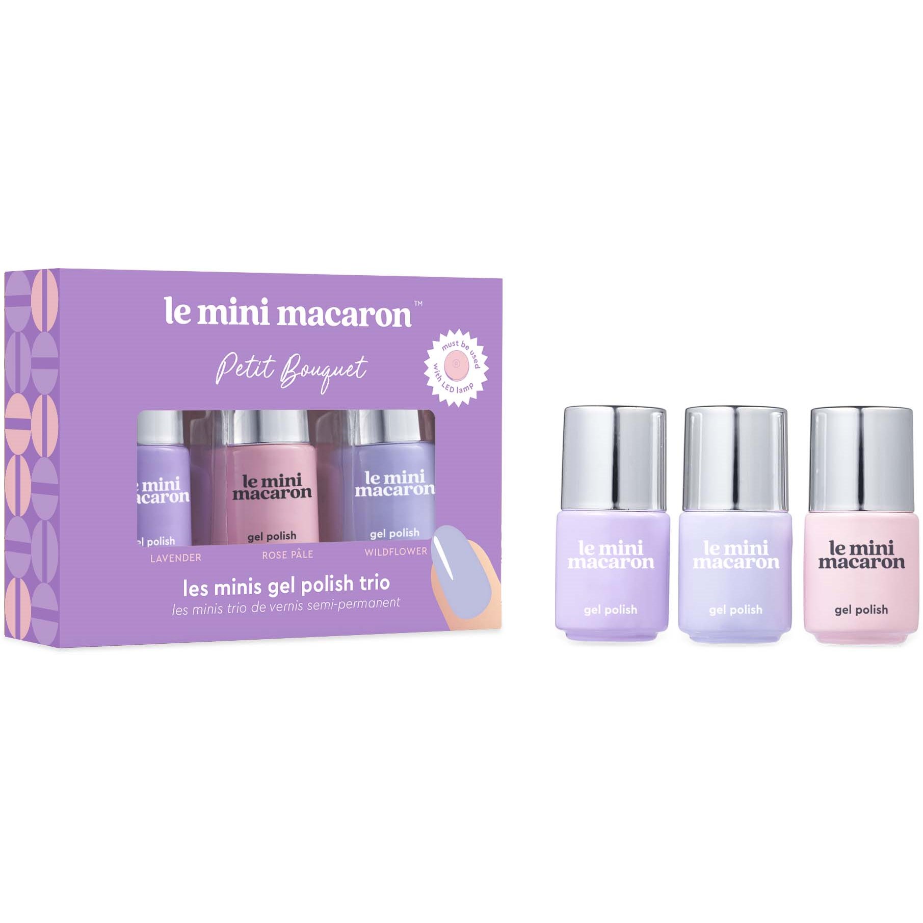 Le Mini Macaron Single Gel Polish Set Petit Bouquet billede