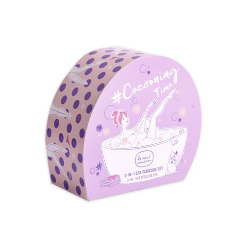 Le Mini Macaron Treatment Cocooning Time Spa Pedicure Set