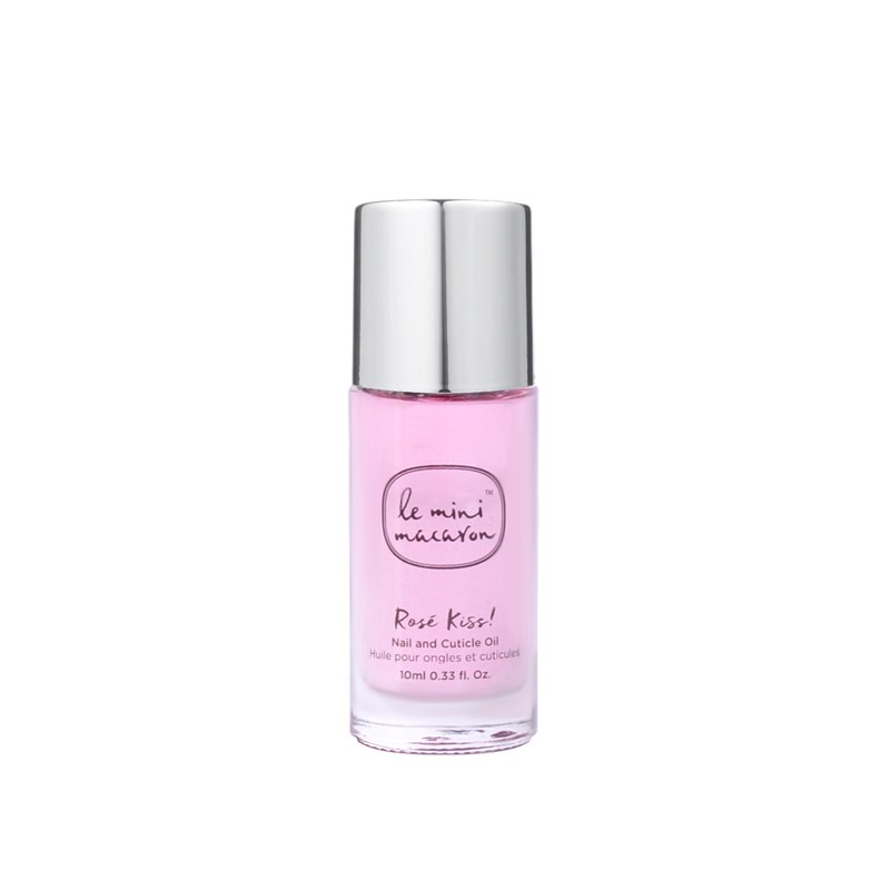 Läs mer om Le Mini Macaron Treatment Rosé Kiss Nail & Cuticle Oil 10 ml