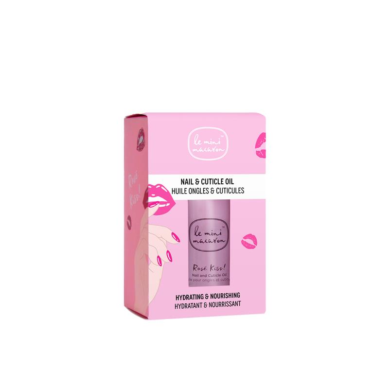 Le Mini Macaron Treatment Le Mini Macaron Rosé Kiss Nail & Cuticle Oil 10 ml
