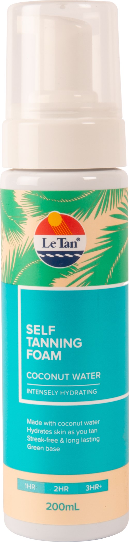 Skinny Tan Coconut Water Self-Tanning Serum – Farblos, Transferfrei, Mit Hyaluronsäure & Kokosnuss-Duft, 4,9 Oz