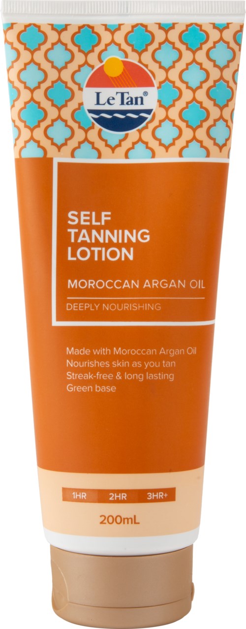 Le Tan Moroccan Argan Oil Self Tanning Lotion 200 ml