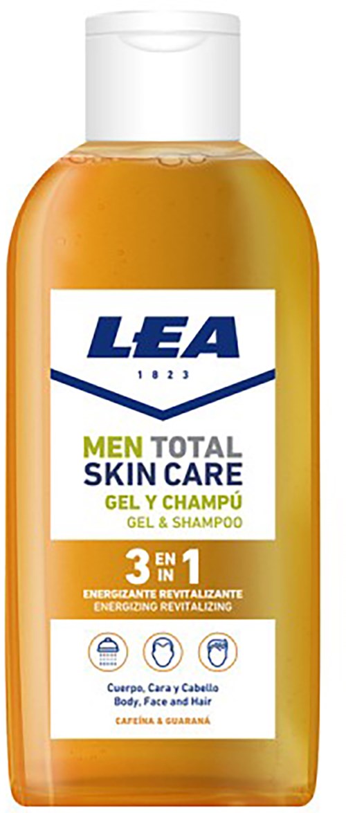 LEA Men 10 in 1 Energizing Revitalizing Shower Gel and Shampoo 300