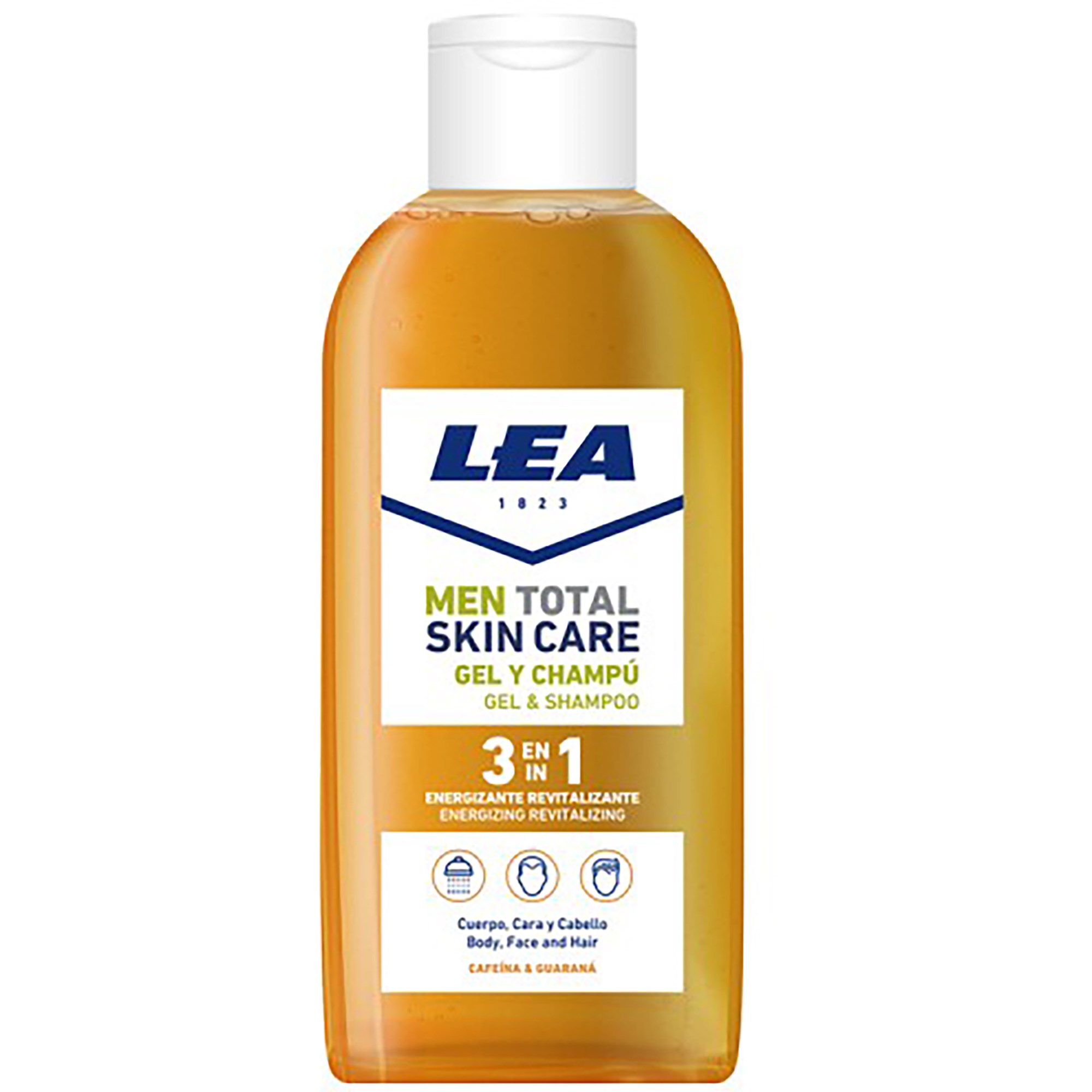 LEA Men Energizing & Revitalizing 3 in 1 Shower Gel and Shampoo 1