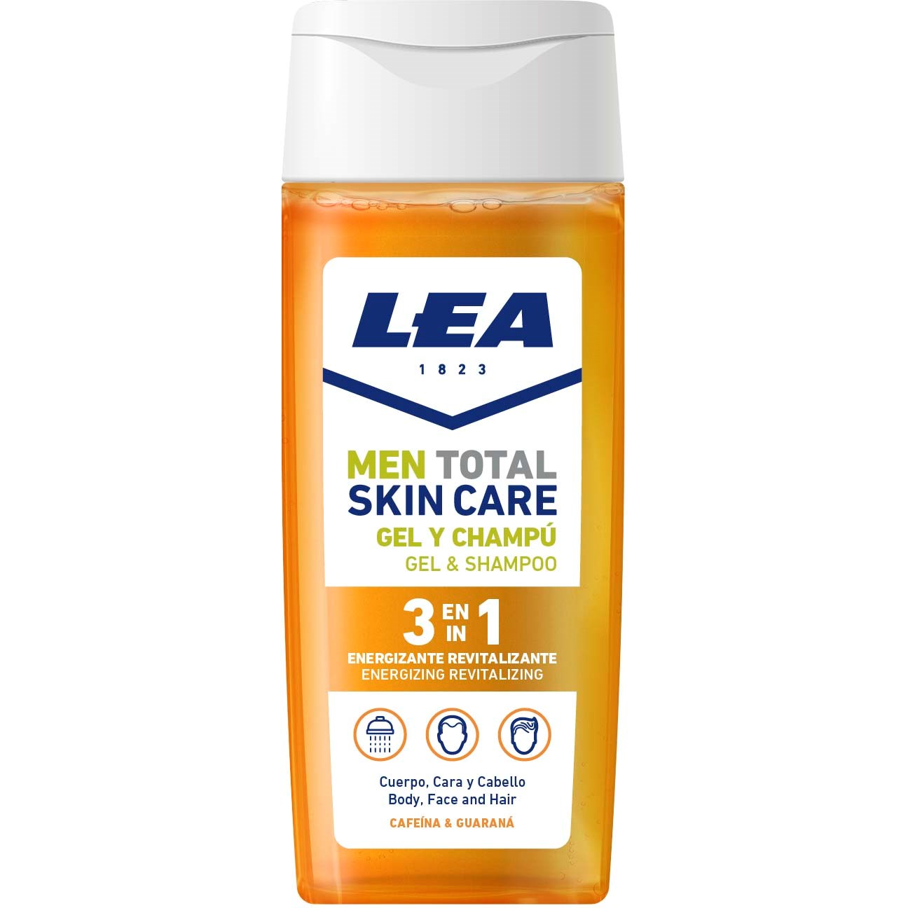 LEA Men 3 in 1 Energizing Revitalizing Shower Gel and Shampoo 300 ml