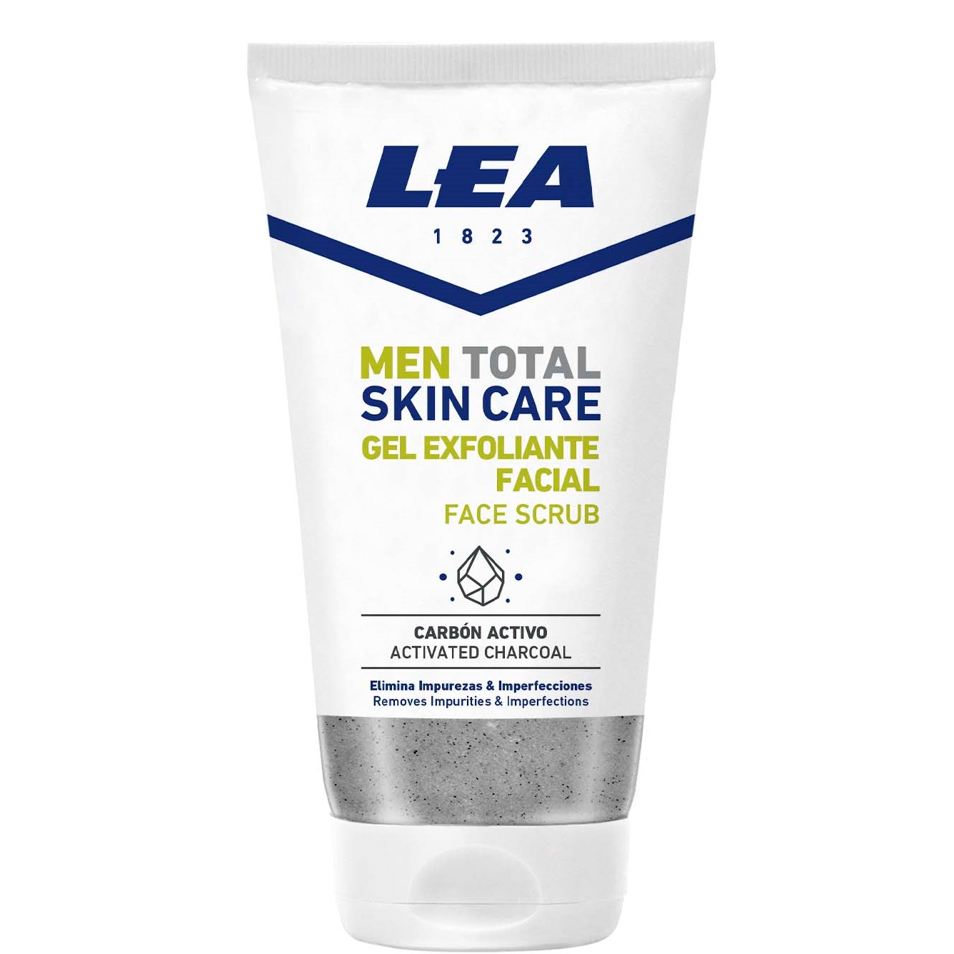 Läs mer om LEA Men Activated Charcoal Face Scrub 150 ml