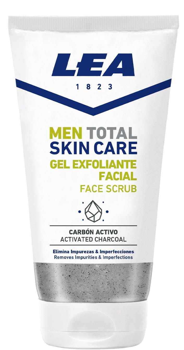 LEA Men Activated Charcoal Face Scrub 150 ml