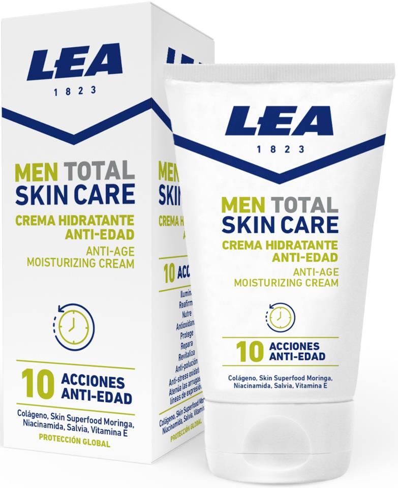 LEA Men Total Skin Care Anti-Age Mousturizing Face Cream 50 ml
