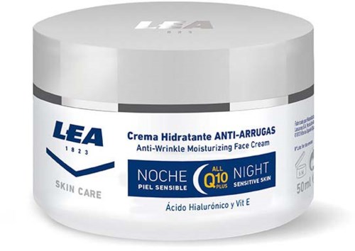 Anti-rynku fuktighetskräm för känslig hud, nattanvändning, 50 ml.