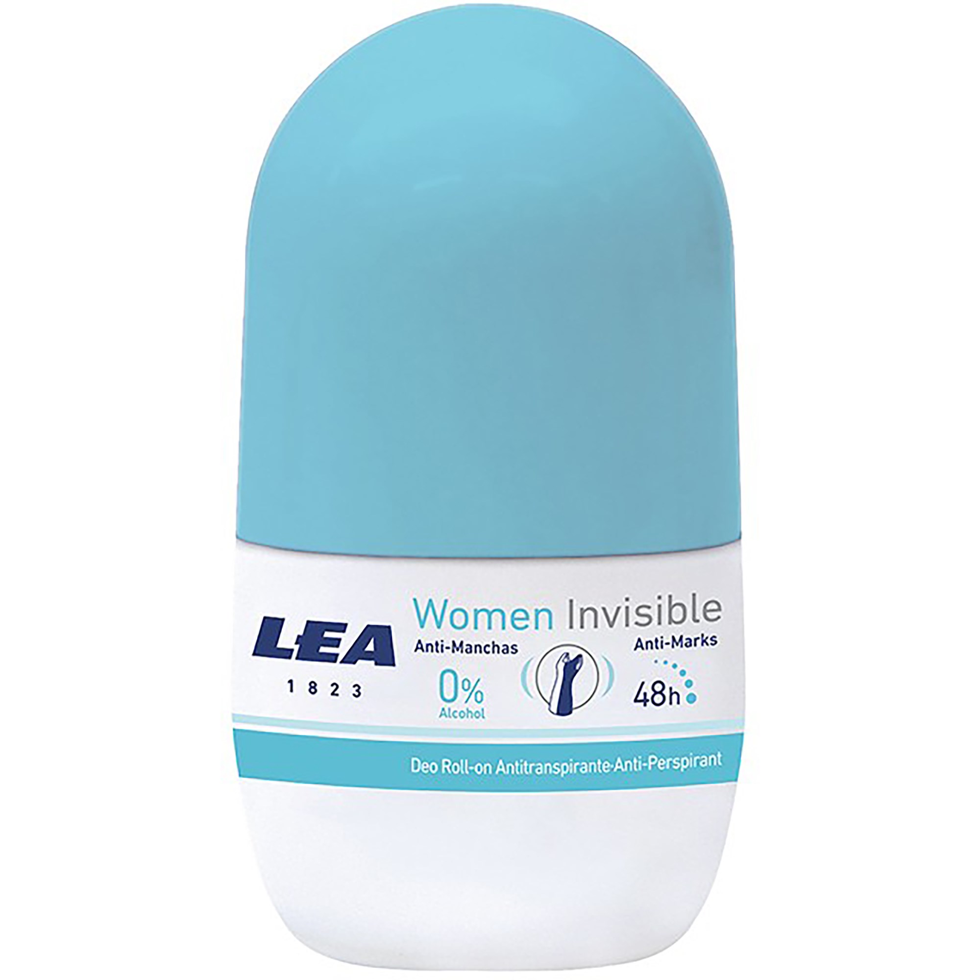 LEA Women Invisible Anti-Perspirant Deo Roll On Travel size 20 ml billede