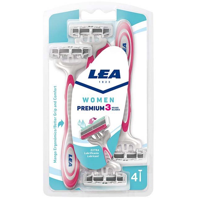 LEA Women Women Premium 3 Blade Disposable Razor
