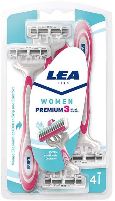 LEA Women Premium 3 Blade Disposable Razor 