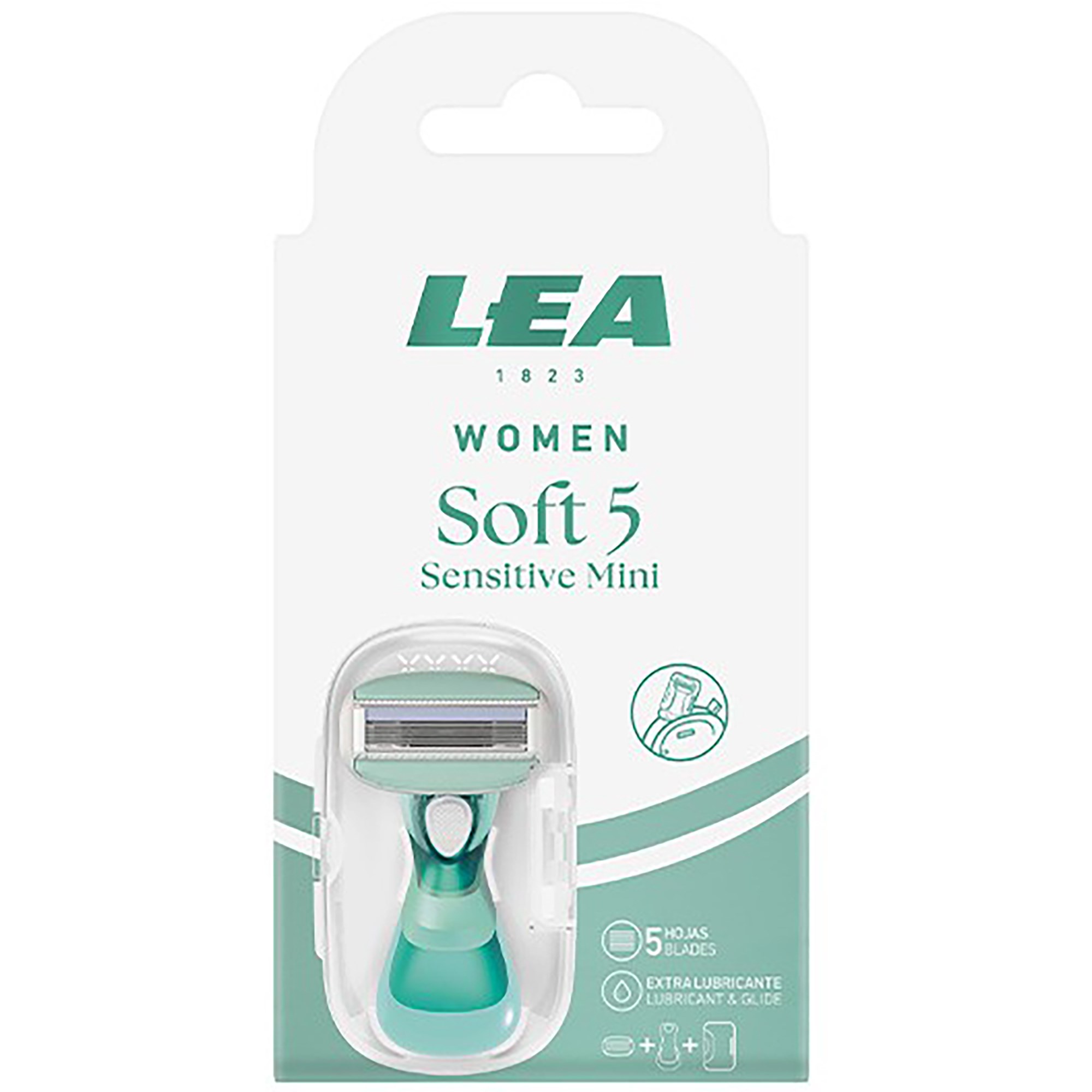 LEA Women Soft 5 Sensitive Mini Razor (obrázok 4)