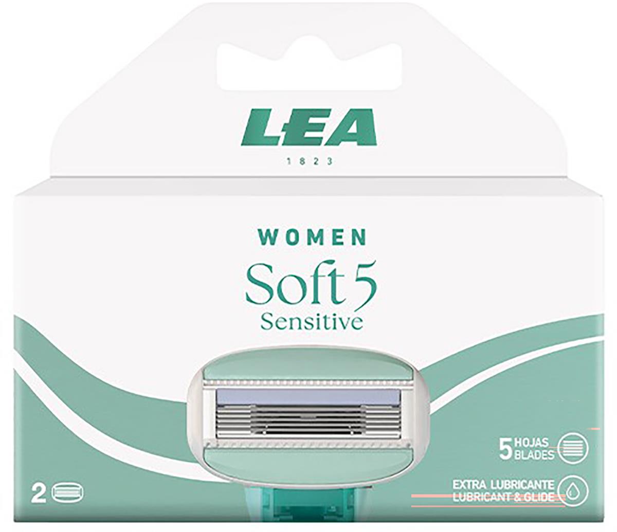 Really Small Razorblade LEA Women Soft 5 Sensitive Mini Razor Blades 2 pack | lyko.com