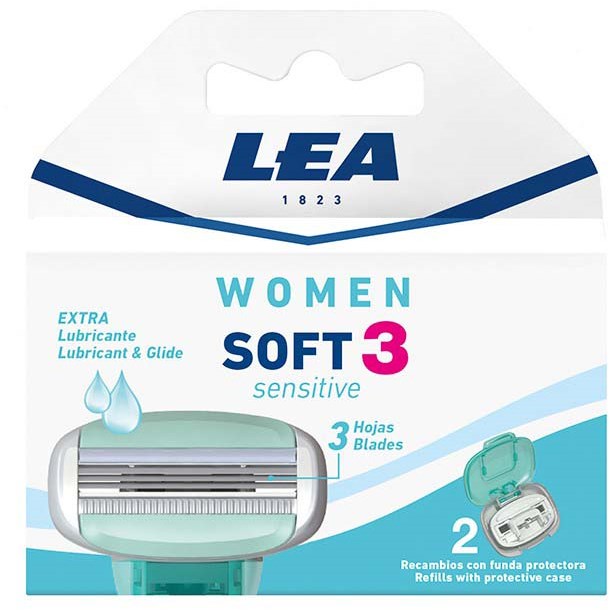 LEA Women Women Soft3 Sensitive Refill Blades