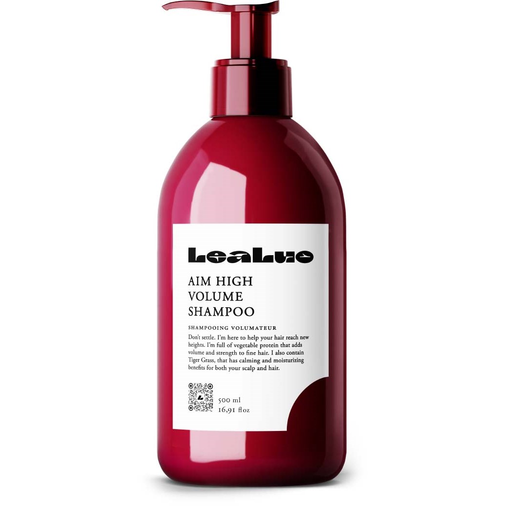 Läs mer om LeaLuo Aim High Volume Shampoo 500 ml