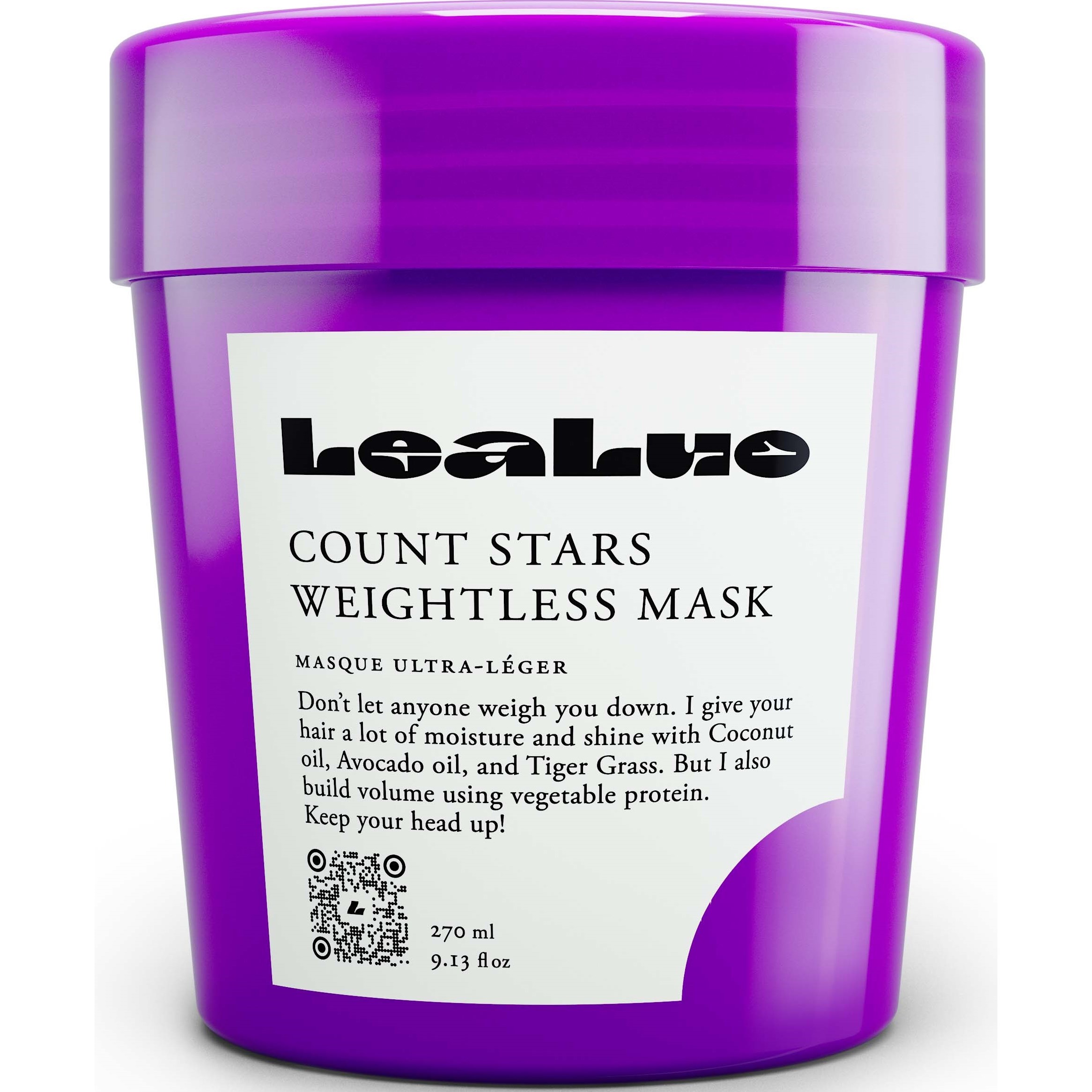 Läs mer om LeaLuo Count Stars Weightless Mask 270 ml