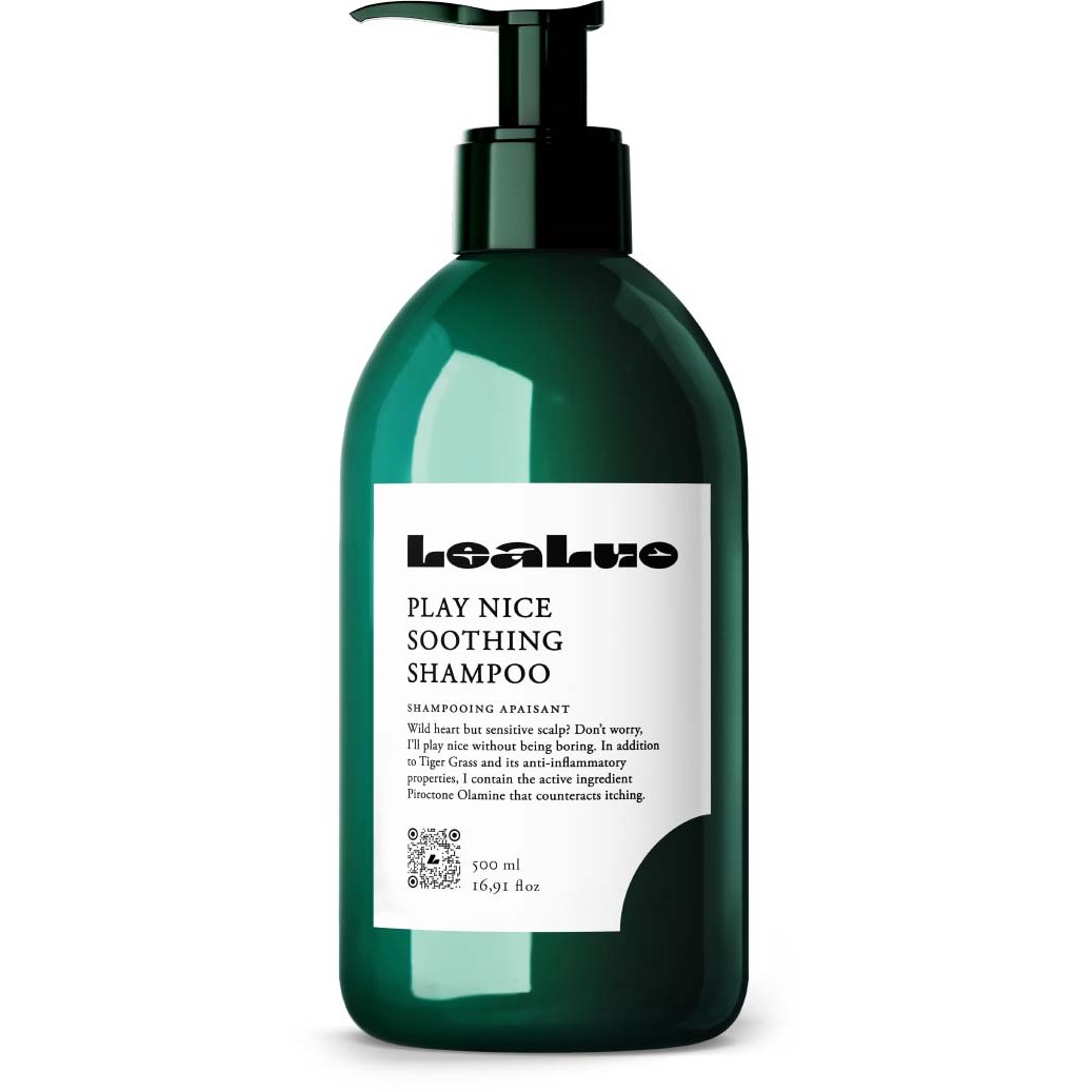 Läs mer om LeaLuo Play Nice Soothing Shampoo 500 ml