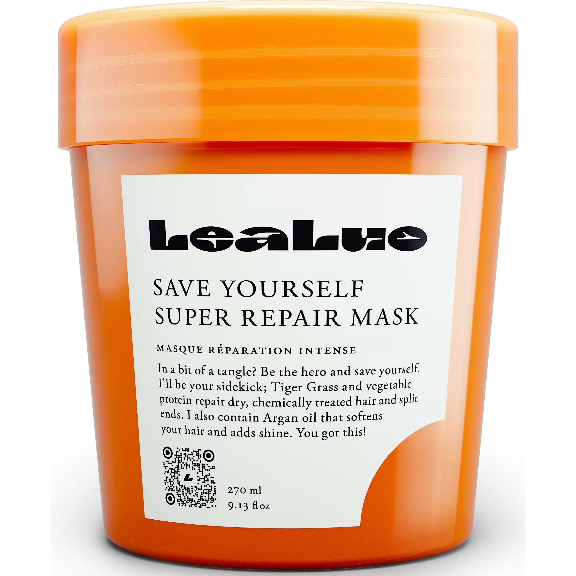 Läs mer om LeaLuo Save Yourself Super Repair Mask 270 ml