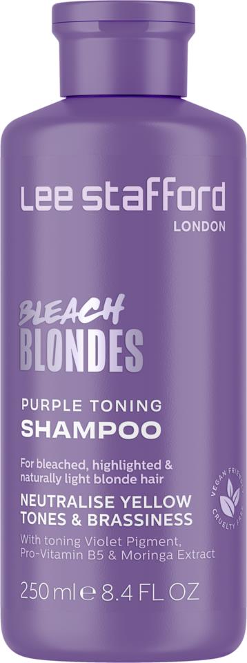 Lee Stafford Bleach Blondes Purple Toning Shampoo 250 ml