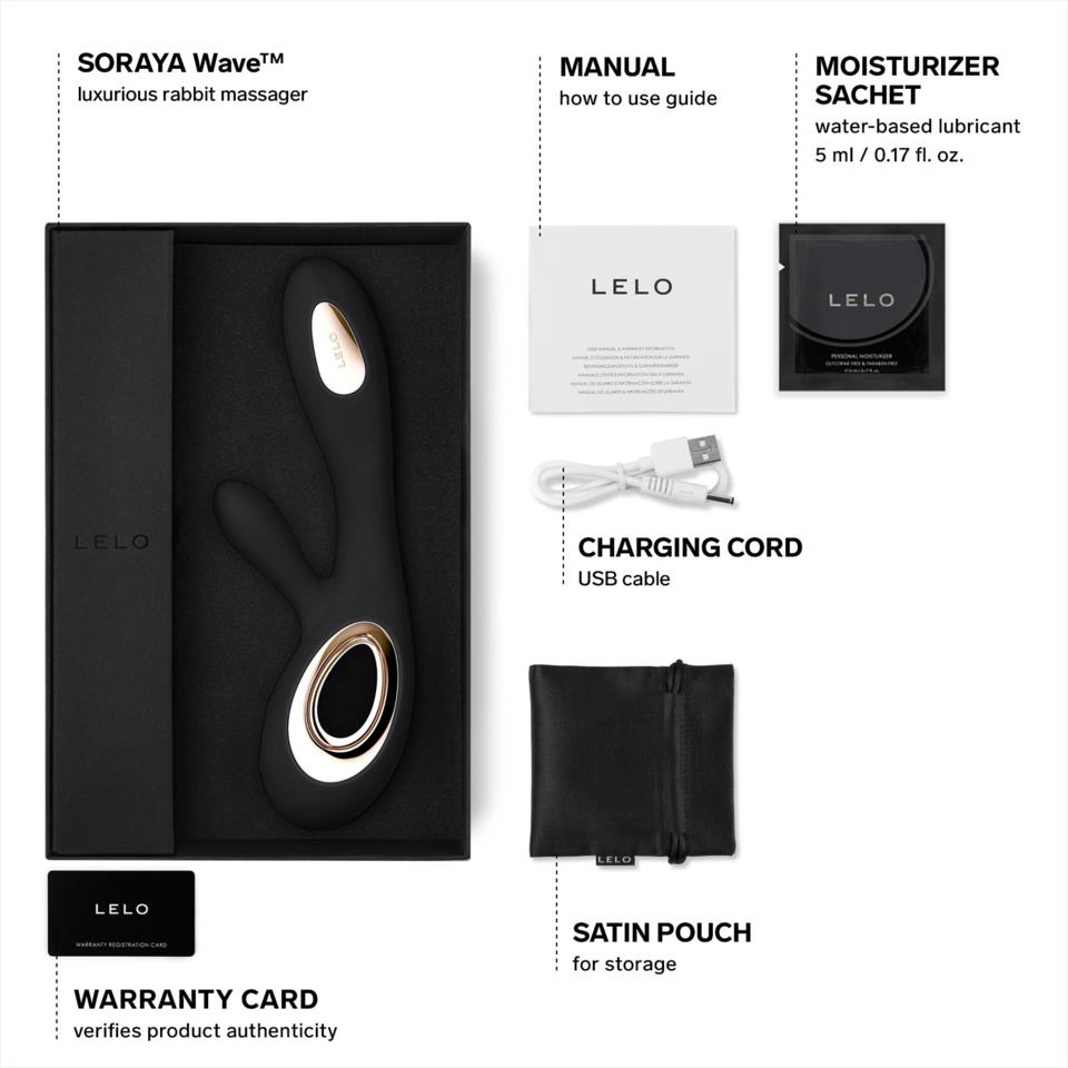 LELO Soraya Wave Black | lyko.com LELO Soraya Wave Black | lyko.com