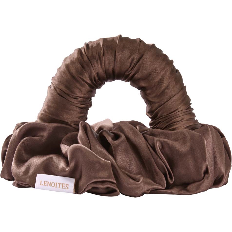 Lenoites BlowoutTie® in Mulberry Silk Original Mocha/Espresso Large